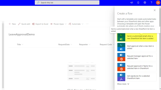 How To Send A Customized Email When A New SharePoint List Item Added