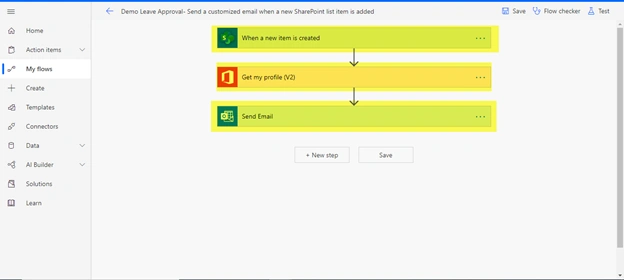 How To Send A Customized Email When A New SharePoint List Item Added