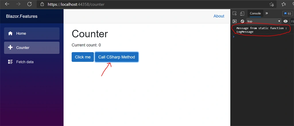 .Net 5 Blazor WASM - Calling JavaScript From C# And Vice Versa