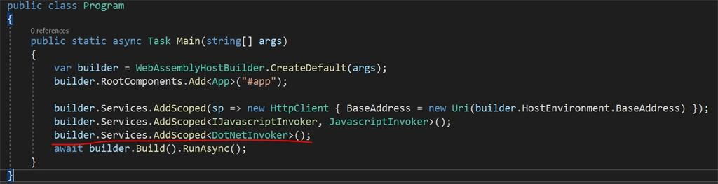 .Net 5 Blazor WASM - Calling JavaScript From C# And Vice Versa