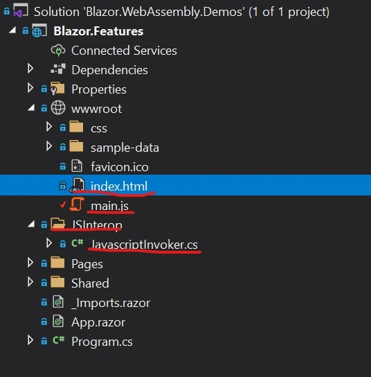 .Net 5 Blazor WASM - Calling JavaScript From C# And Vice Versa
