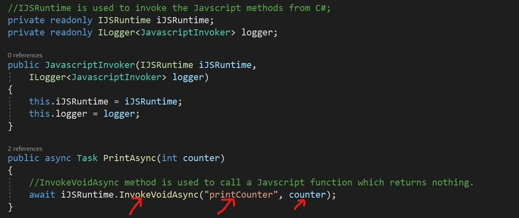 .Net 5 Blazor WASM - Calling JavaScript From C# And Vice Versa