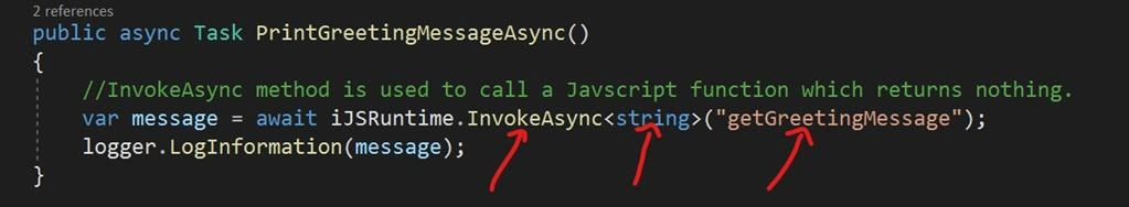 .Net 5 Blazor WASM - Calling JavaScript From C# And Vice Versa