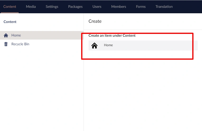 Learn Creation Of Templates, Document TYpes And Content Page In Umbraco CMS