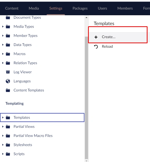 Learn Creation Of Templates, Document TYpes And Content Page In Umbraco CMS