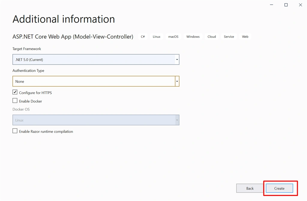 .Net Core 5 DropDownList