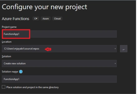 Create A Azure Function Triggered By Blob Storage Using C#