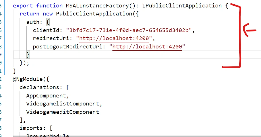 Add MSAL for Angular