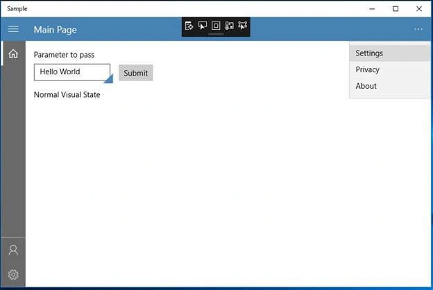 Template 10 for UWP