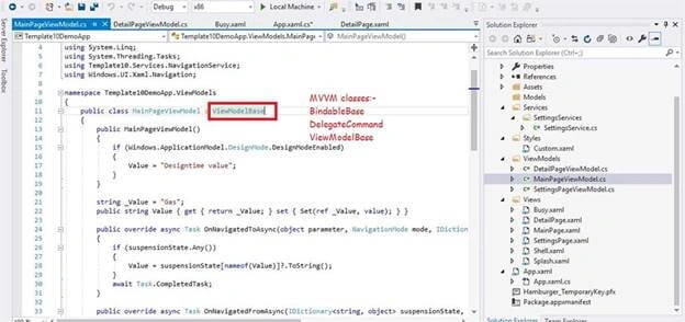 Template 10 for UWP