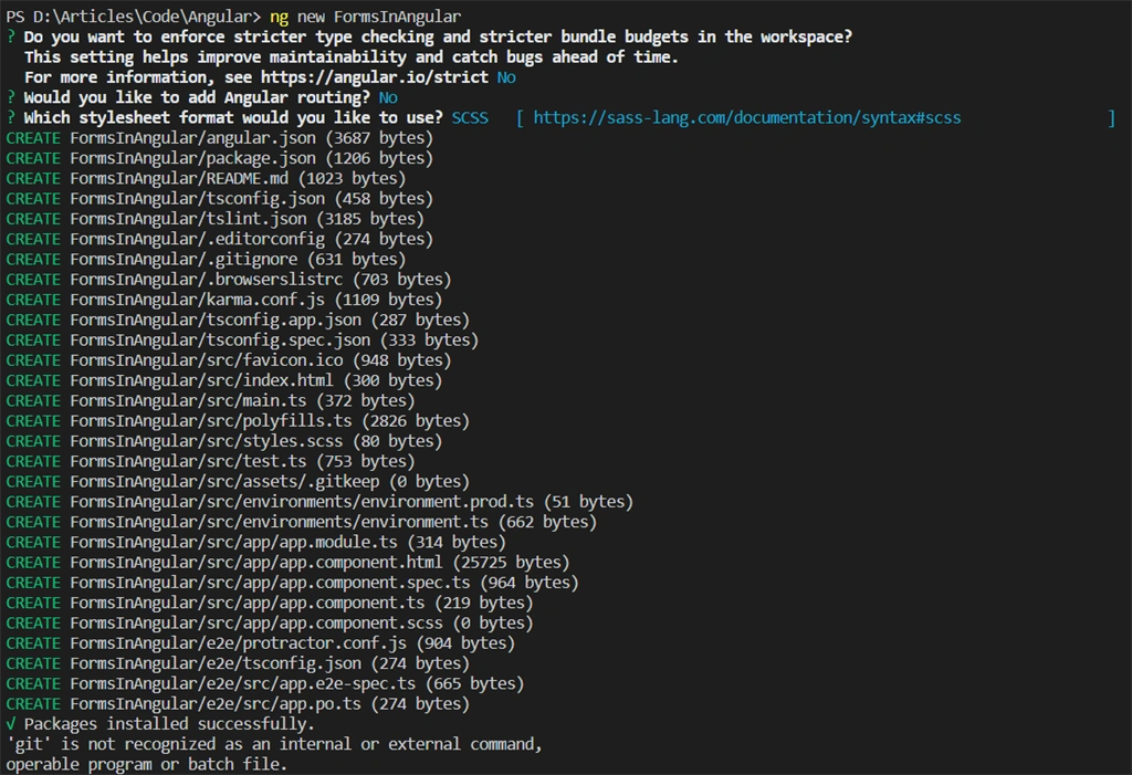 Template Driven Form In Angular 11