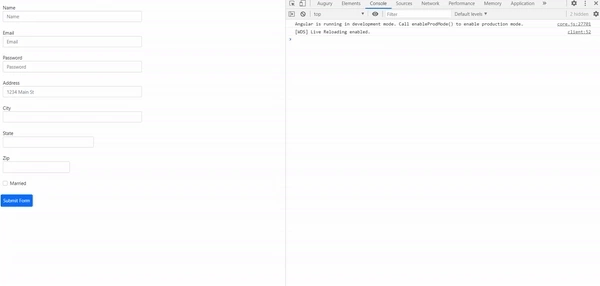 Template Driven Form In Angular 11