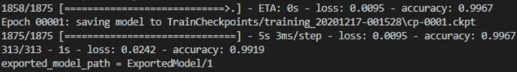 Train model