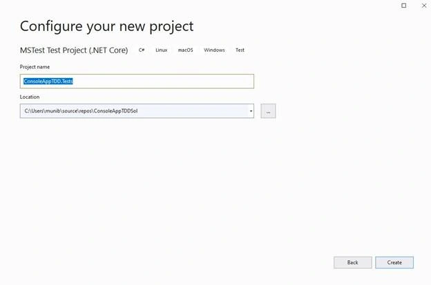 Test Driven Development In Visual Studio 2019