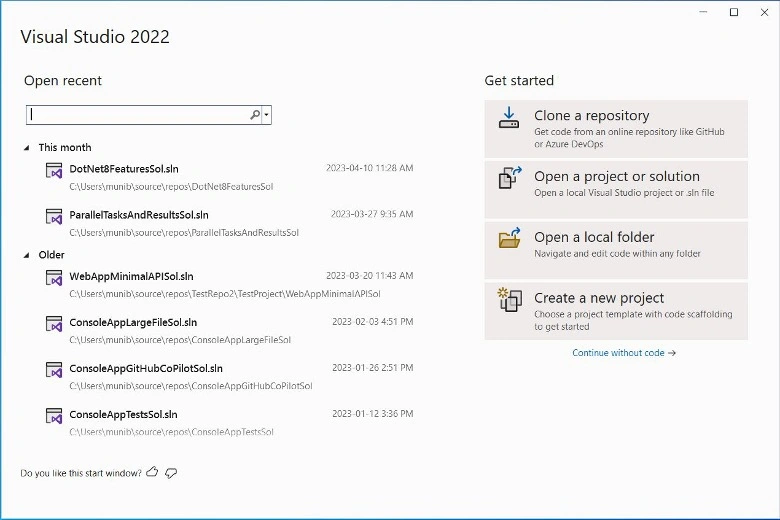 Testing REST APIs from Visual Studio 2022