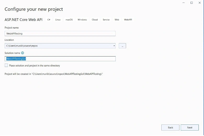 Testing REST APIs from Visual Studio 2022