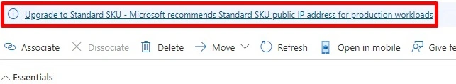 Standard SKU
