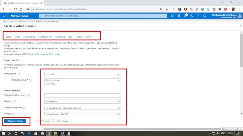 Azure Virtual Machines