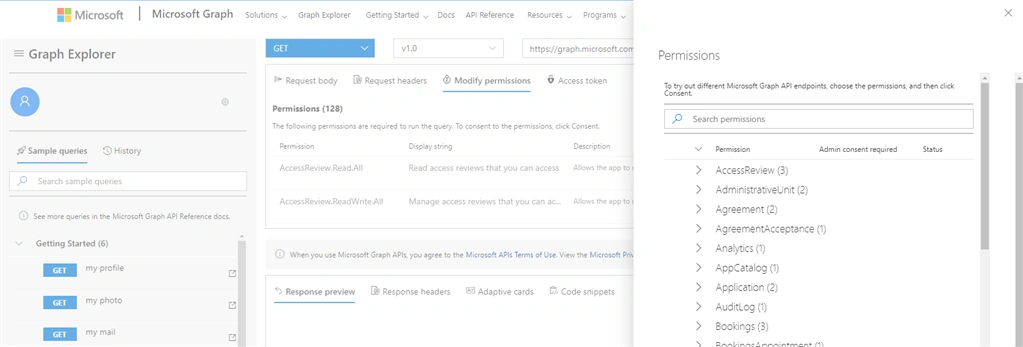 The New Modern Look Of Graph Explorer GA