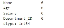  successfully handle the all missing values