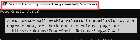 Command prompt