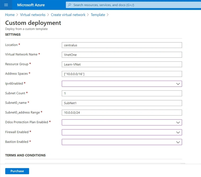 Create Virtual Network-11