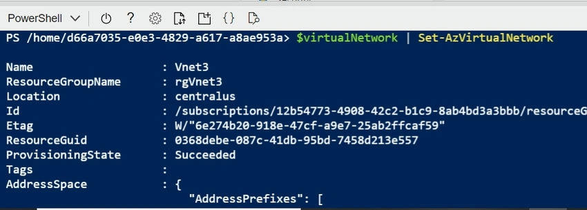 Create Virtual Network-25