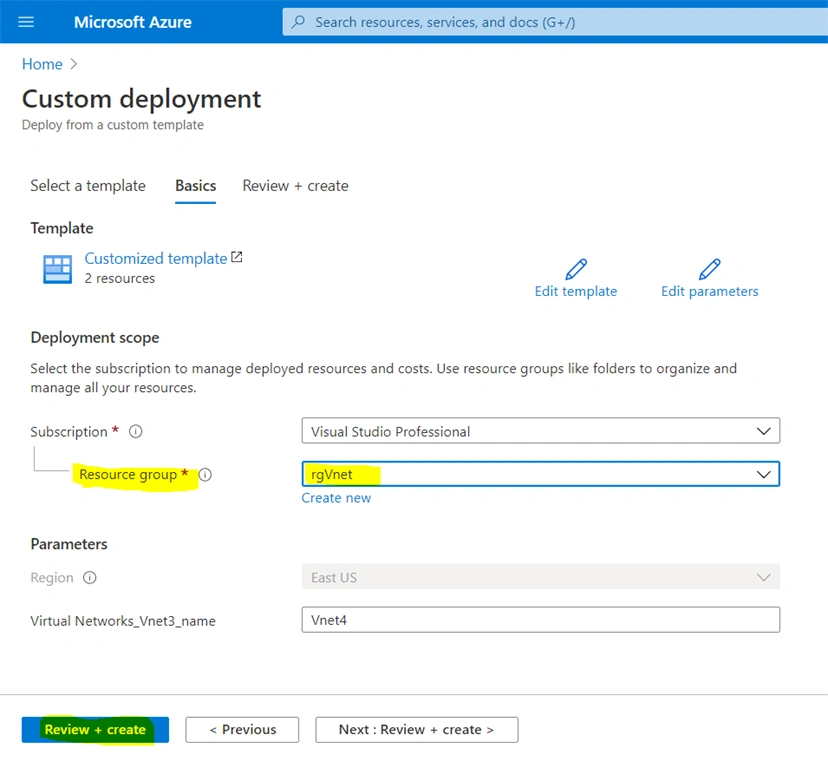 Create Virtual Network-30