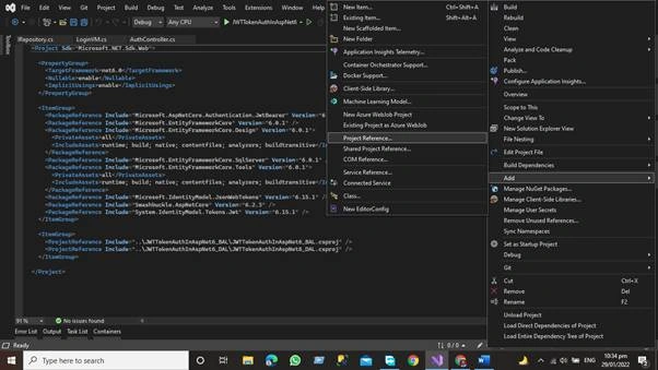 Three Tier Architecture in Asp.net Core 6 Web API