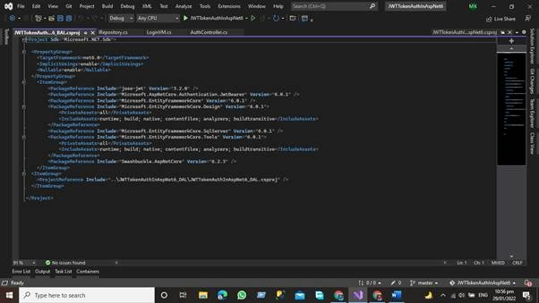 Three Tier Architecture in Asp.net Core 6 Web API