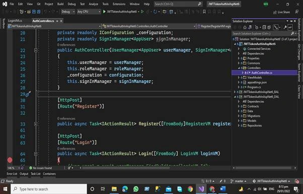 Three Tier Architecture in Asp.net Core 6 Web API