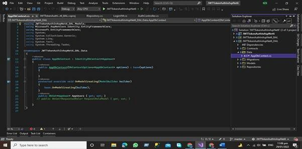 Three Tier Architecture in Asp.net Core 6 Web API
