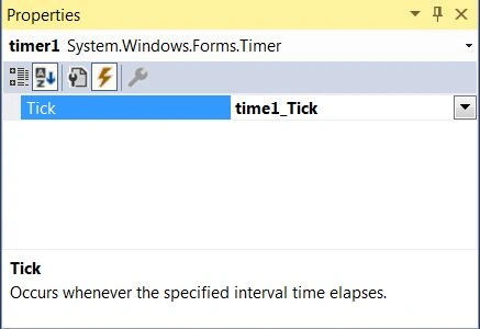 Timer In C #