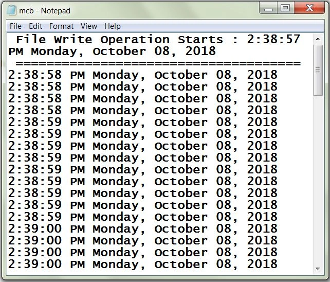 Timer In C #