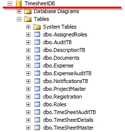 Timesheet Project