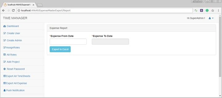 Timesheet Project