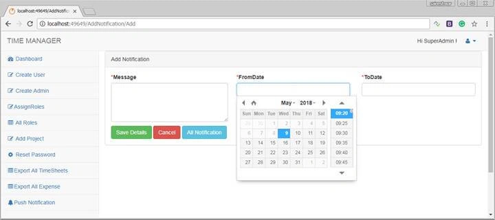 Timesheet Project