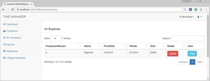 Timesheet Project