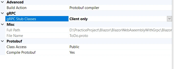 To Do App With Blazor Web Assembly And gRPC