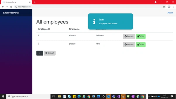 Toast Notifications In Blazor Web Assembly App Using C#