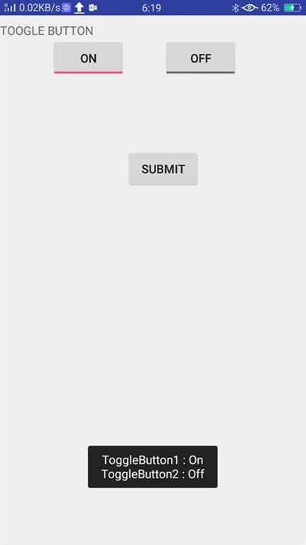 Android Toggle Button