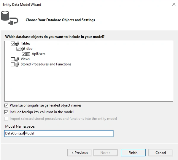 Database Object 