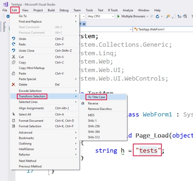 Visual Studio