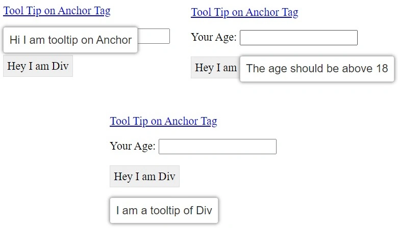 Tooltip