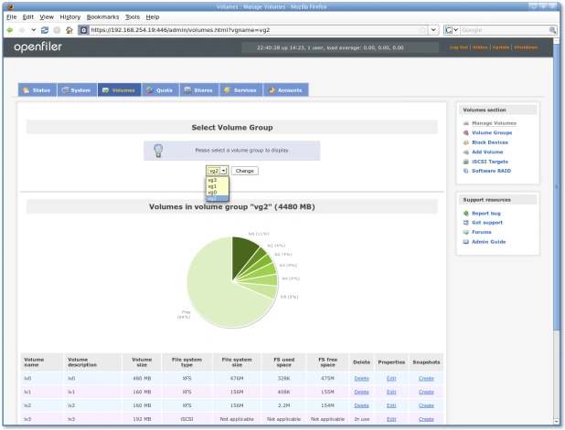 Openfiler
