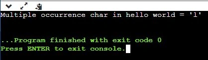 maxoccurenceoutput