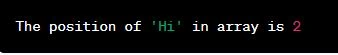 output binary search
