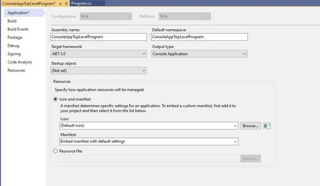 Top Level Programs In C#