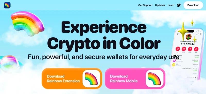 Rainbow Wallet