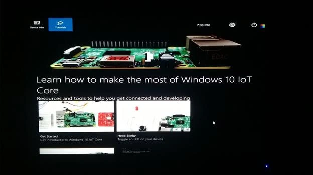 Raspberry Pi device